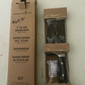 Pampered chef 5” santoku knife